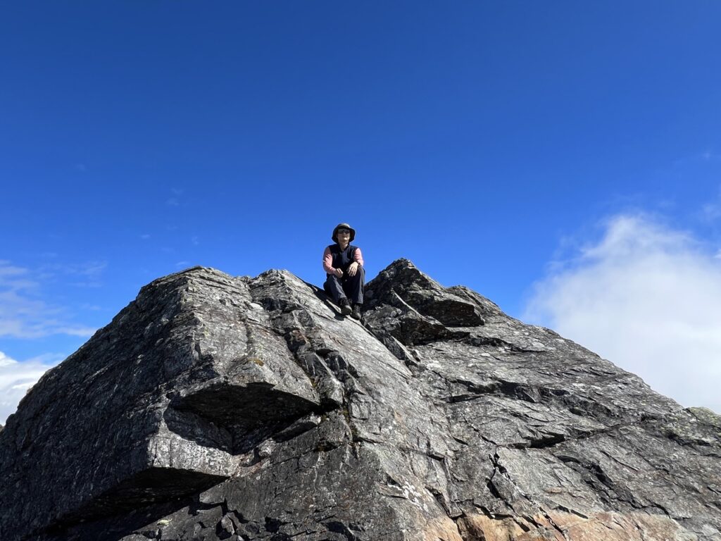 溪頭山山頂