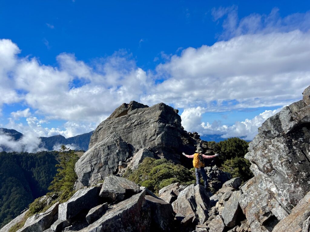 溪頭山山頂